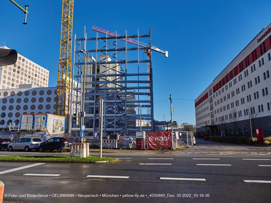 30.12.2022 - Baustelle R.EVO in Neuperlach-Süd